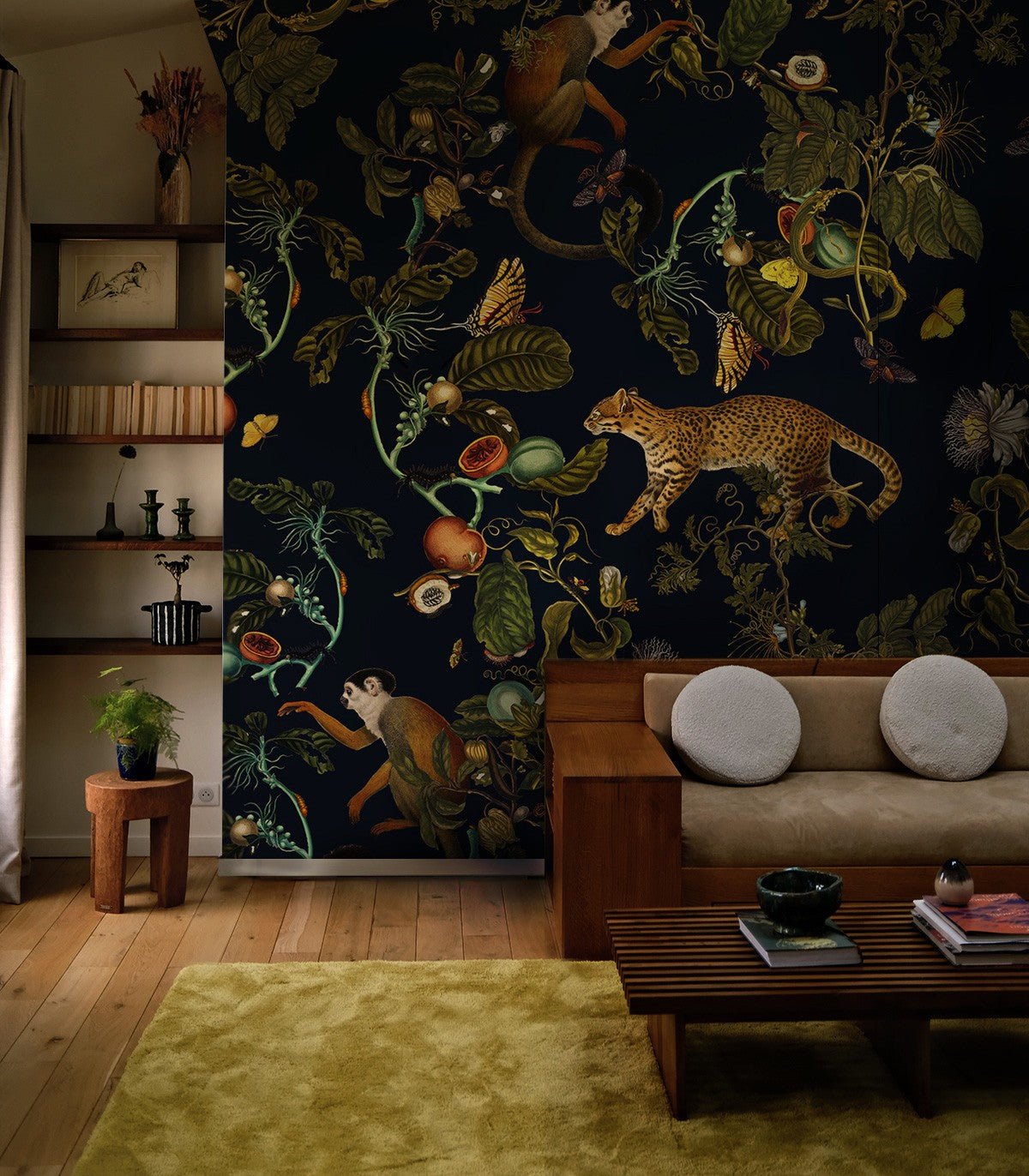 Jaka tapeta do brązowych mebli i jak stworzyć ciepłe, spójne wnętrze - Wallcolors®