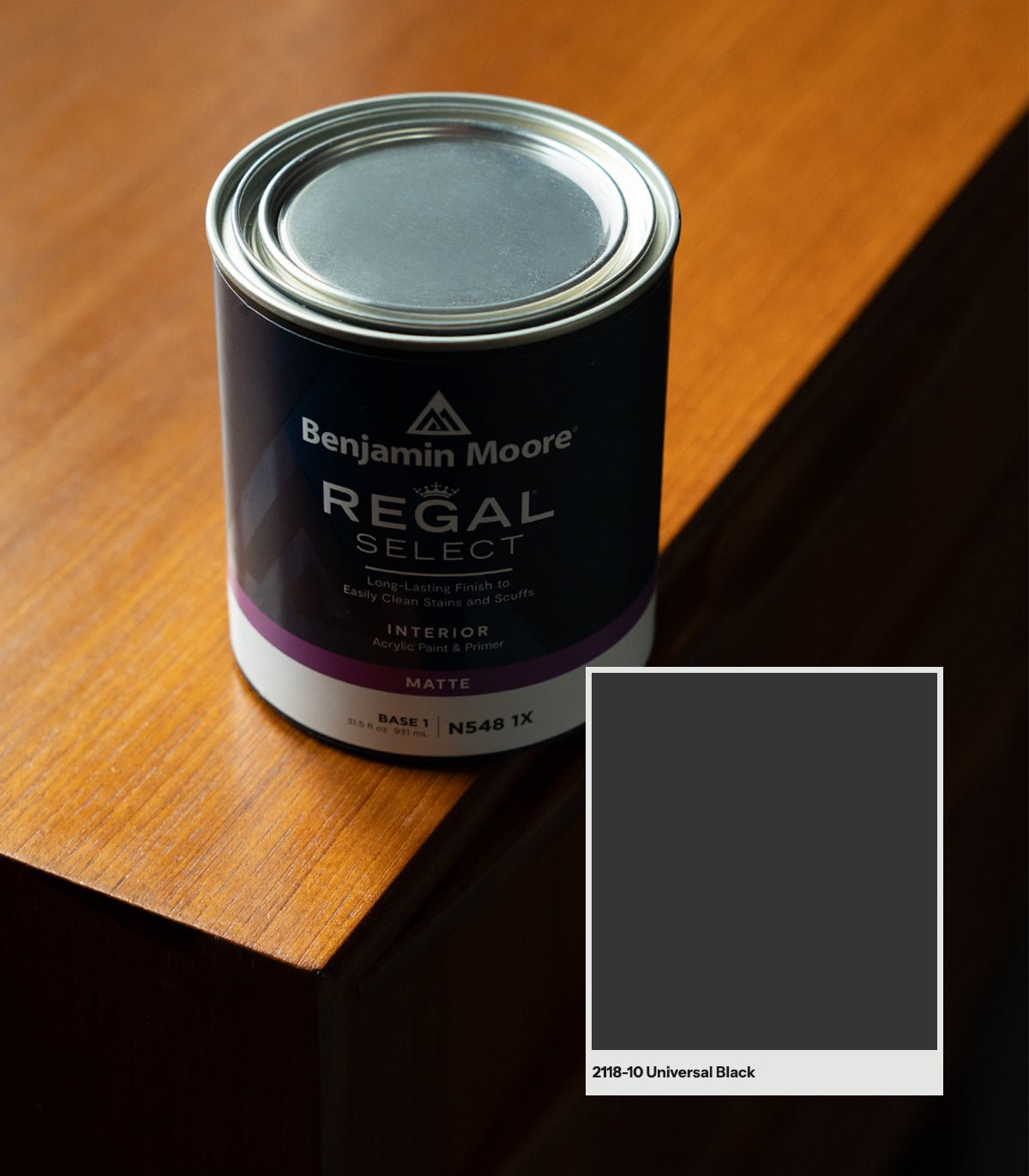 Universal Black 2118 - 10 - Wallcolors®