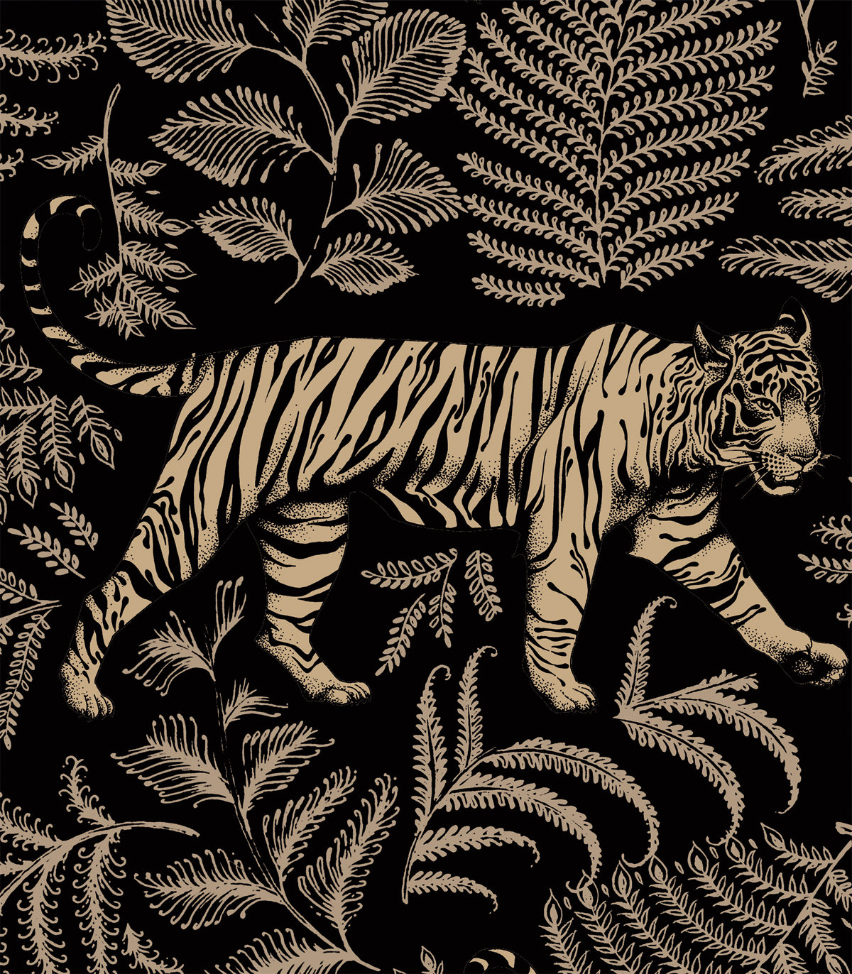 Tapeta Camouflaged Tiger - Wallcolors®