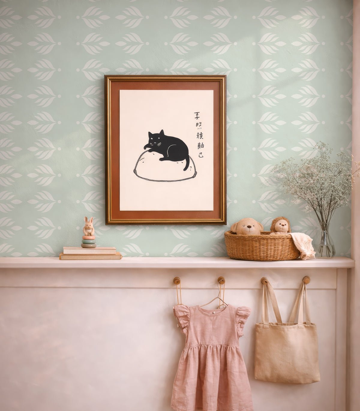 Tapeta Cottage Bloom Deep - Wallcolors®