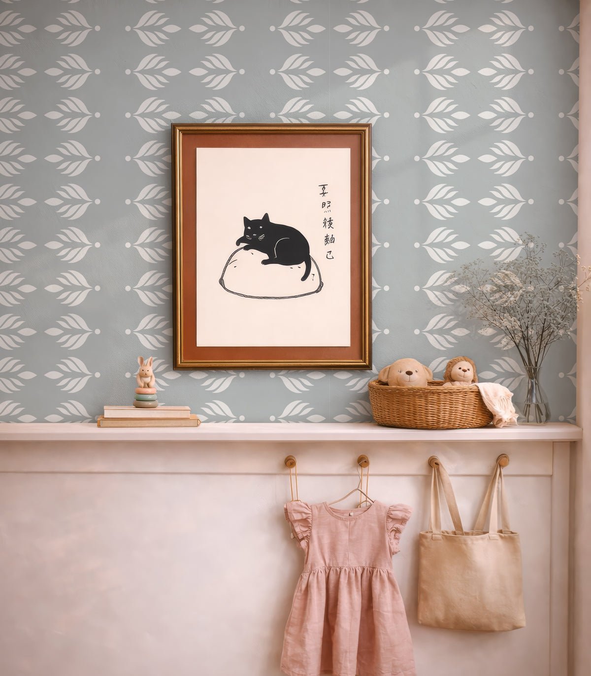 Tapeta Cottage Bloom Deep - Wallcolors®