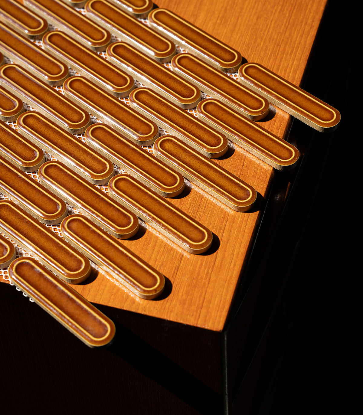 Mozaika savoiardi caramel brown