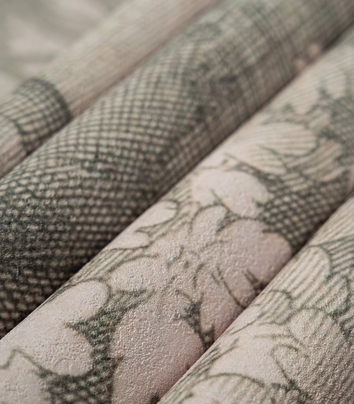 Carta da parati Timeless Trees Green