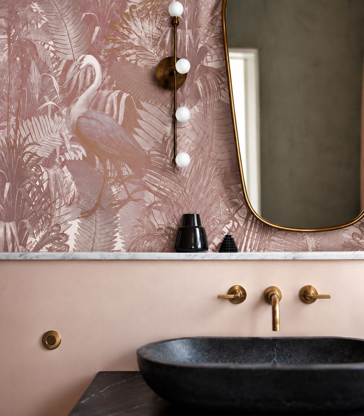 Carta da parati Desert Tropics Pink
