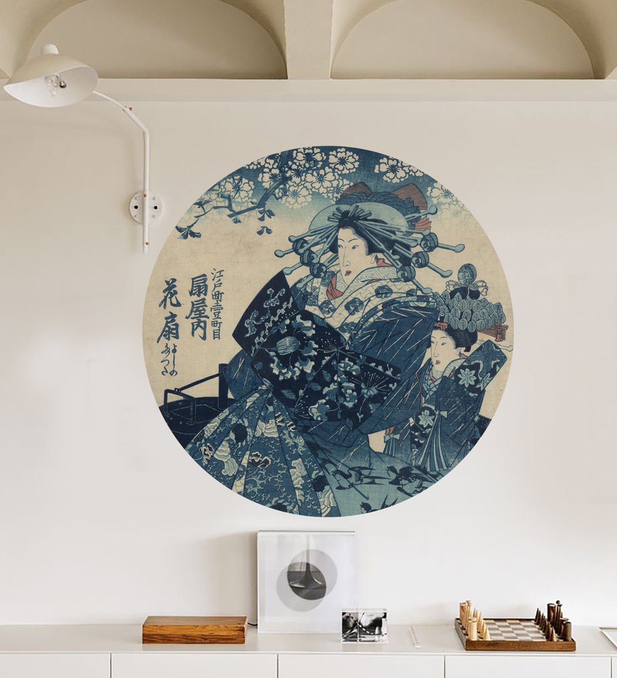 Dots Indigo Reverie - Wallcolors®