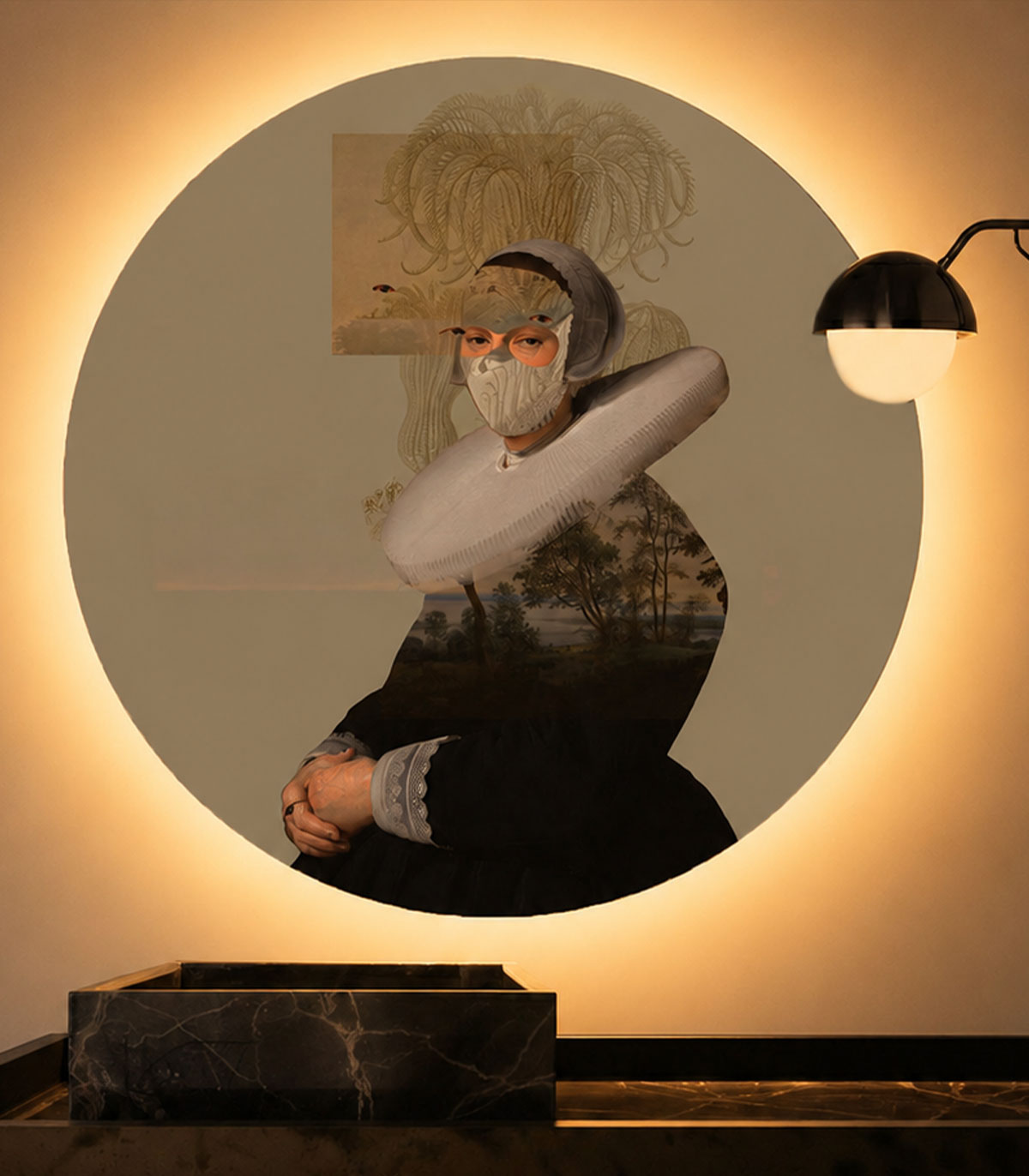 Dots Lighting Landscape Muse Green
