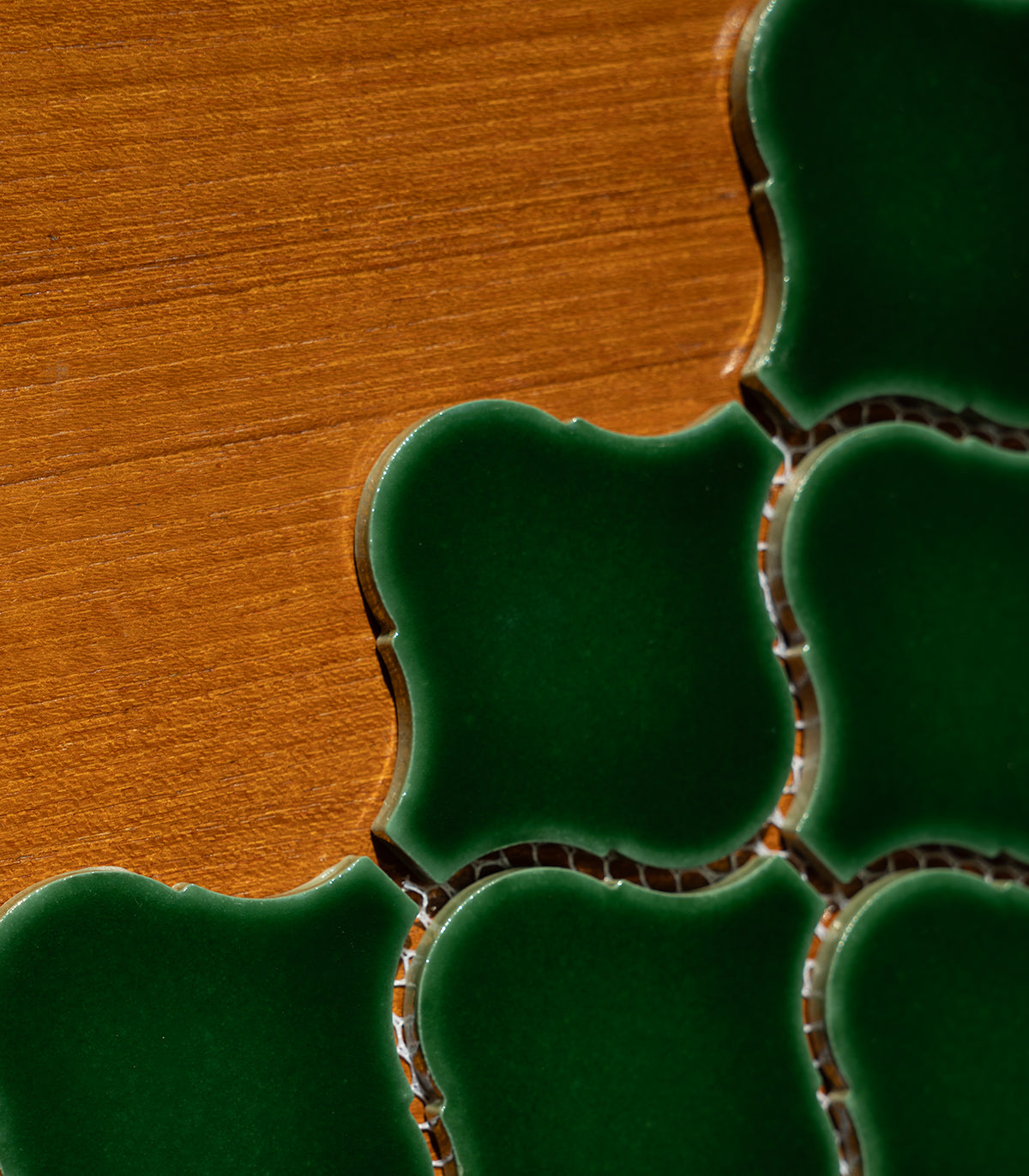 Mozaika Arabian deep green