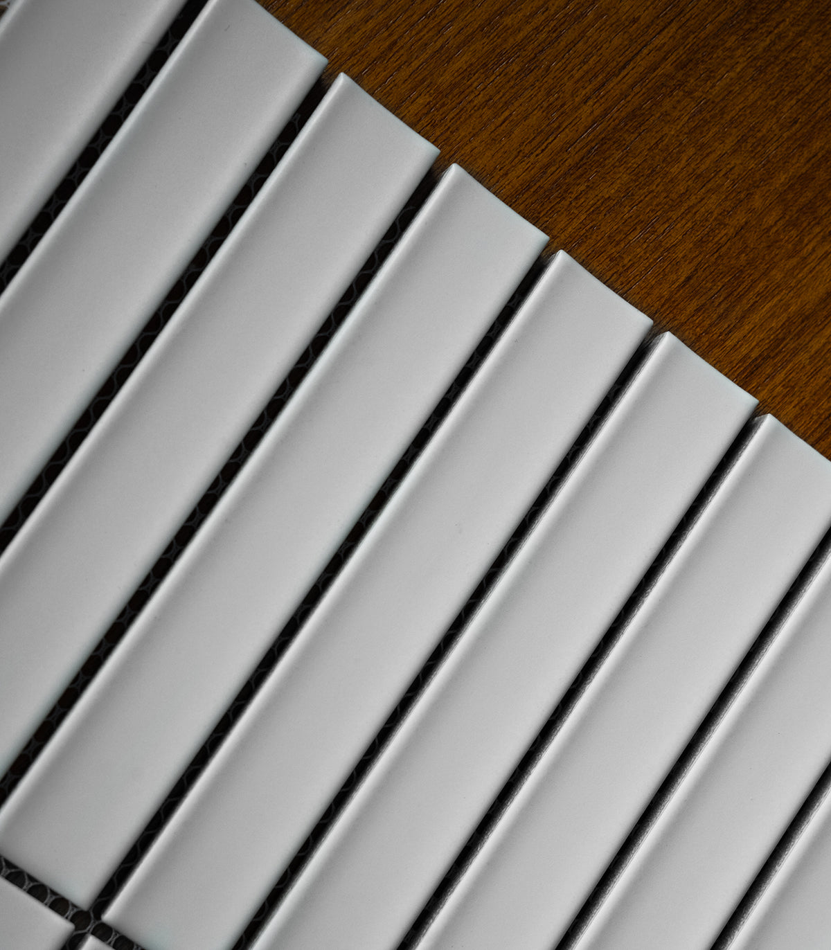 Mozaika piano white matte