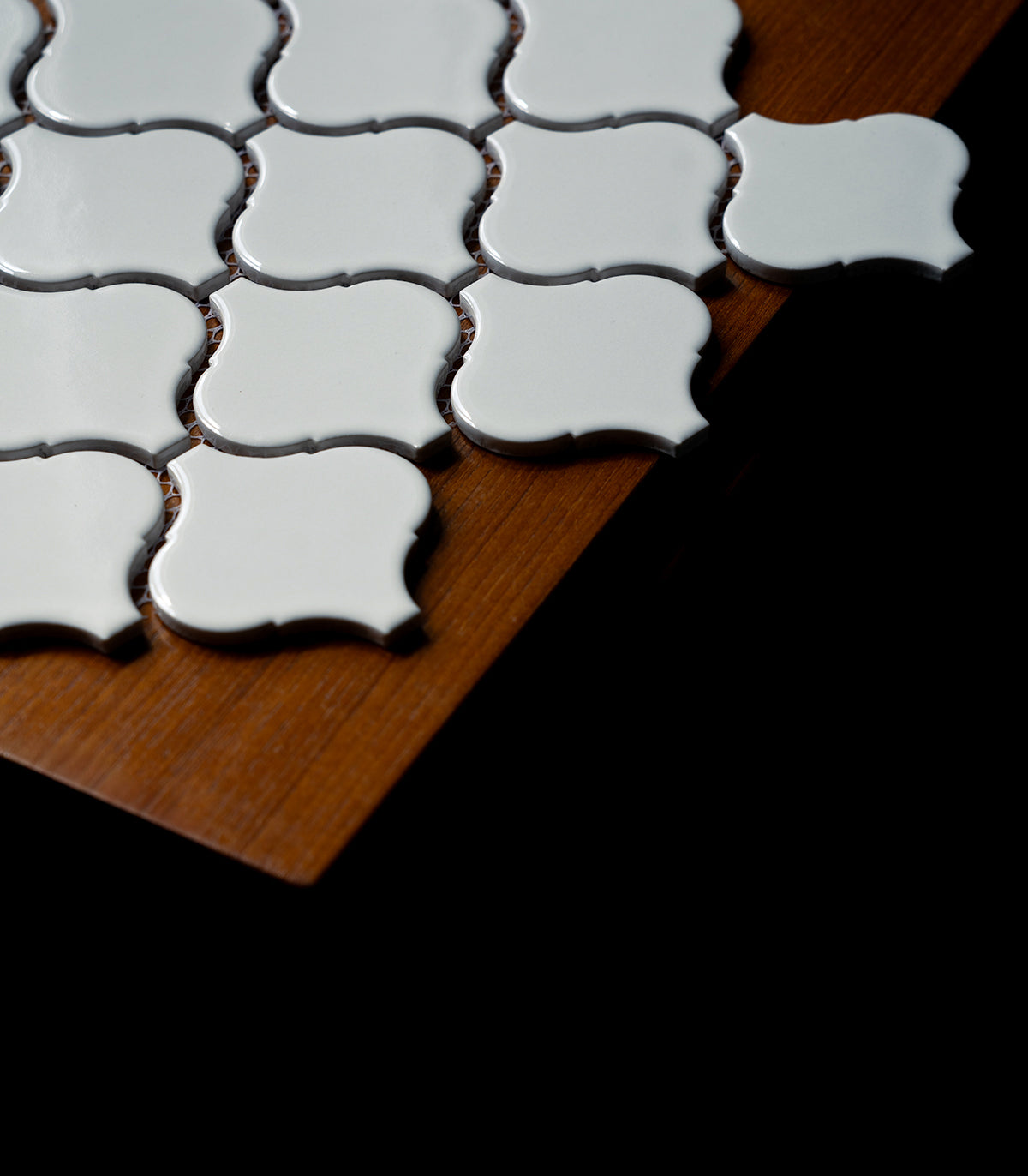 Mozaika arabeska white