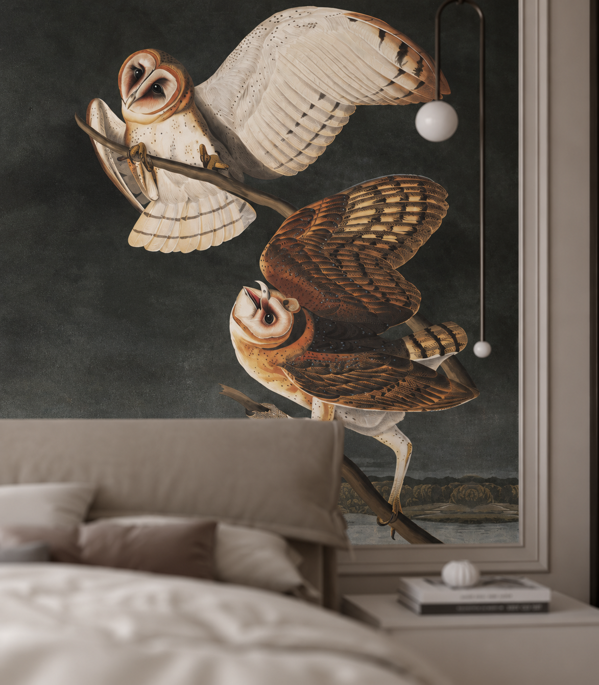 Carta da parati Owls