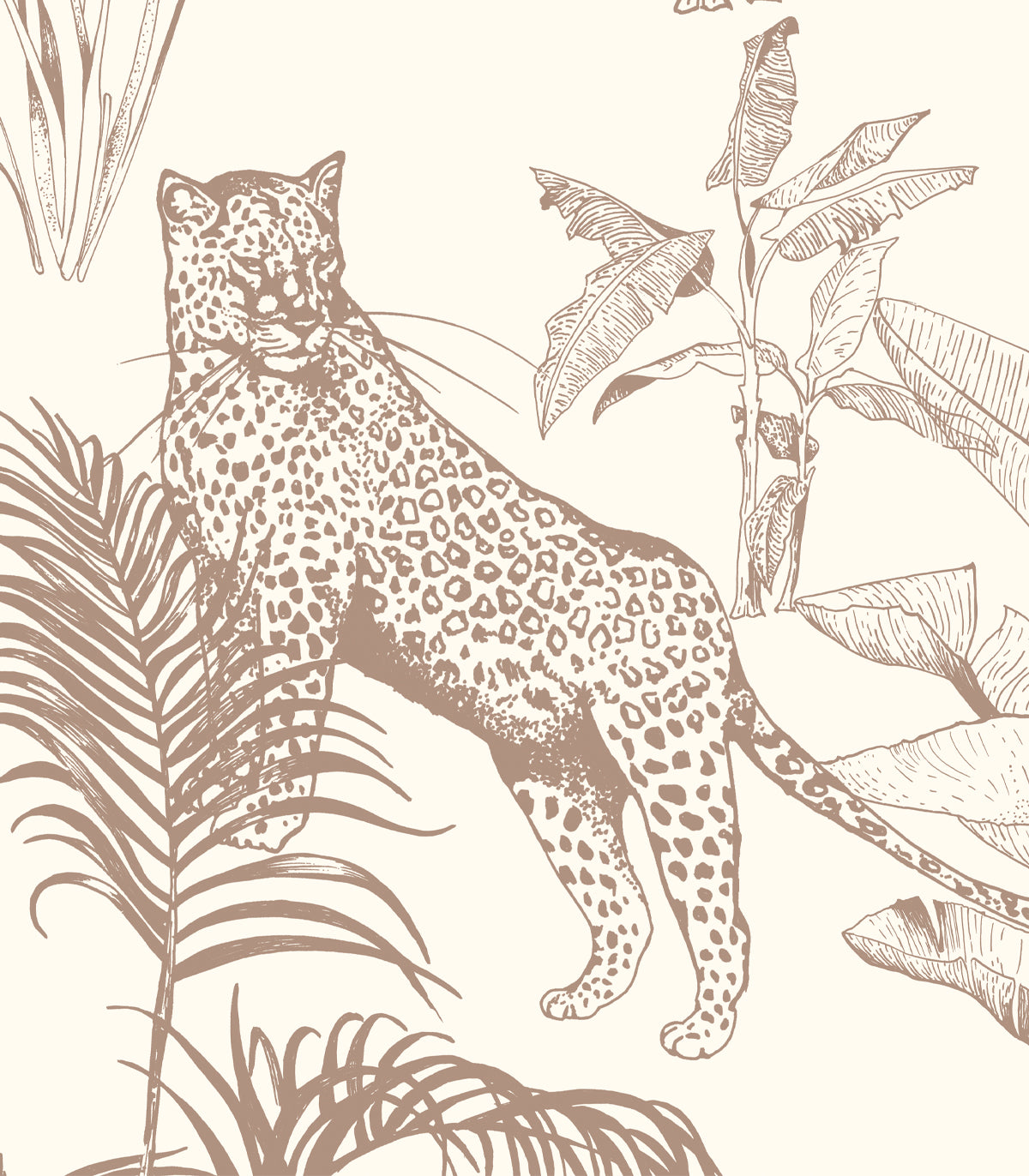 Tapeta Safari Beige - Wallcolors®