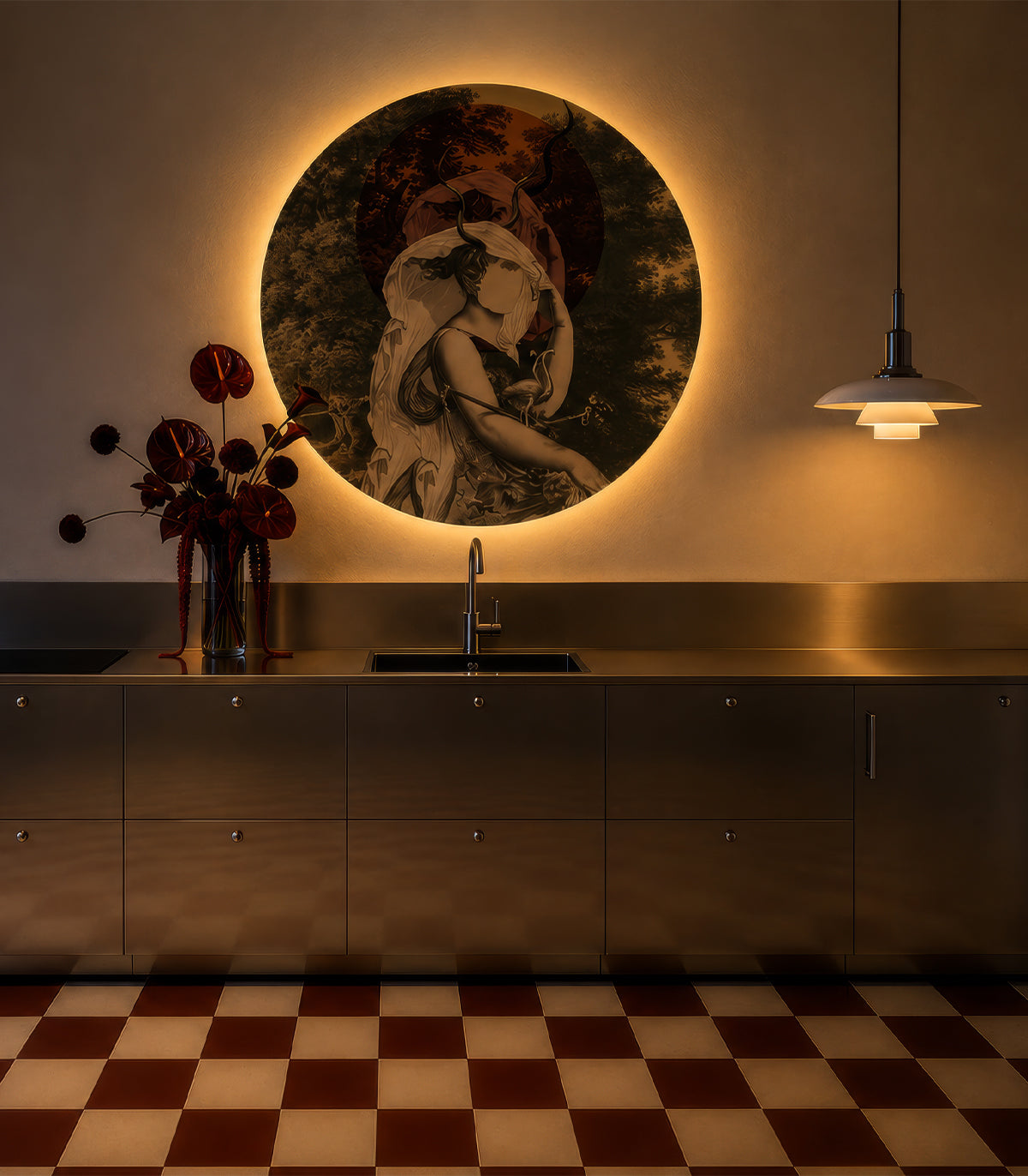 Dots Lighting Silent Goddess Green