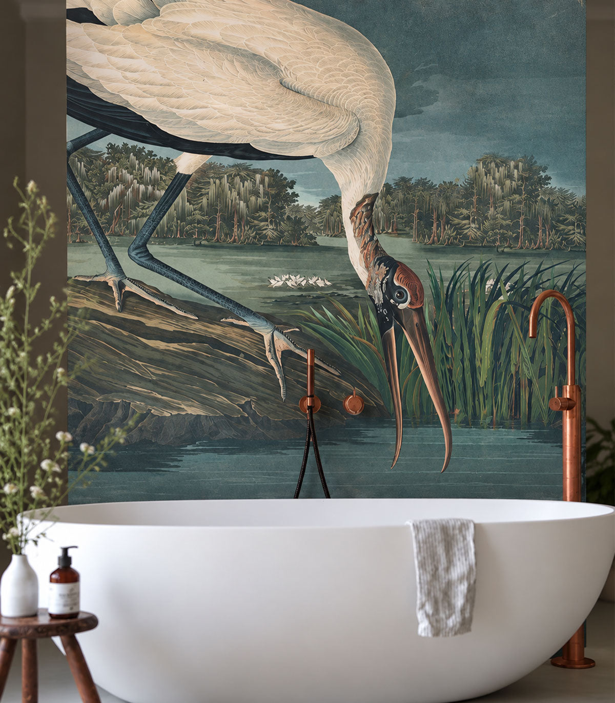 Carta da parati Stork