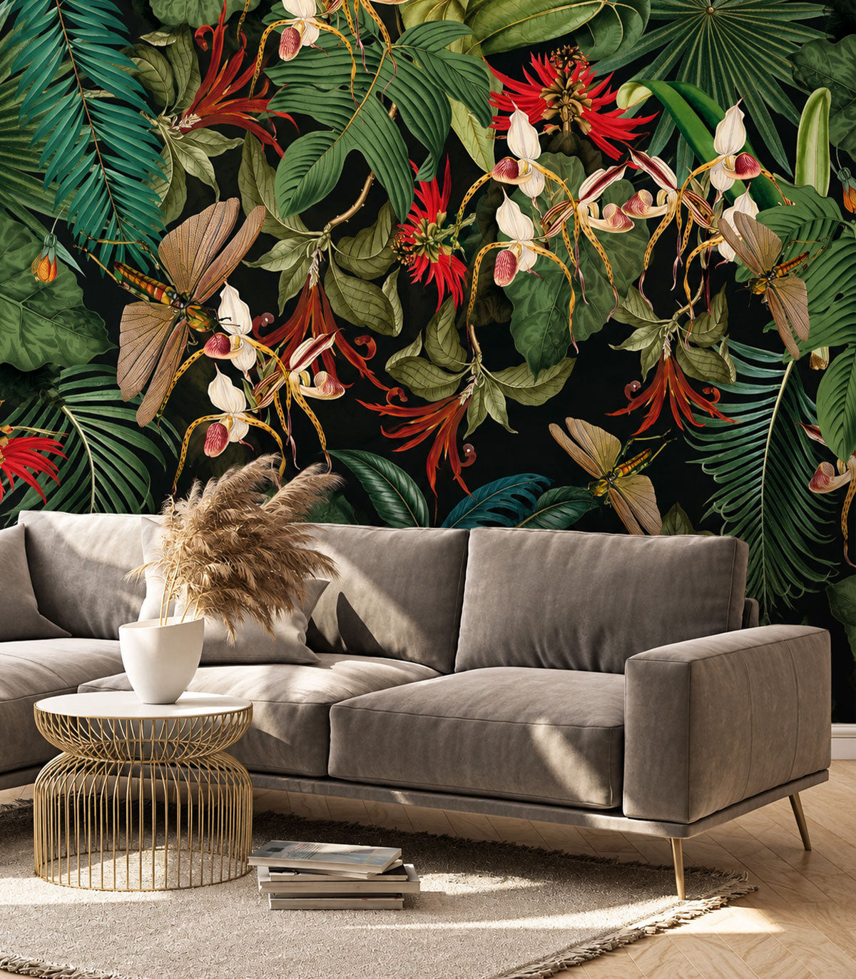Carta da parati Tropical Composition