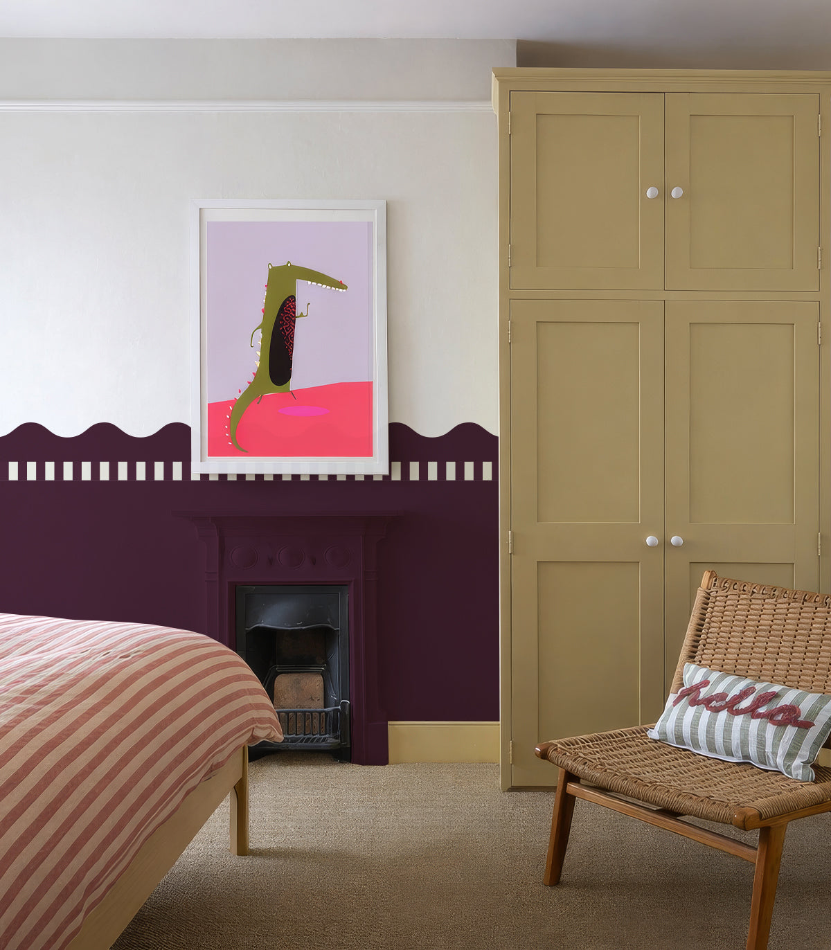 Wainscoting Wave Dark