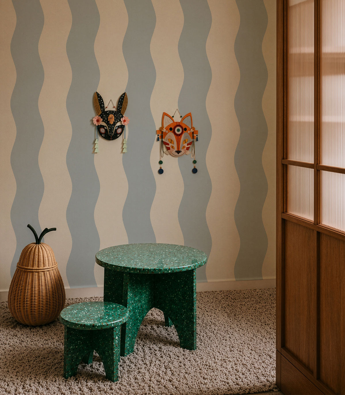 Tapeta Wave Stripe Athabasca