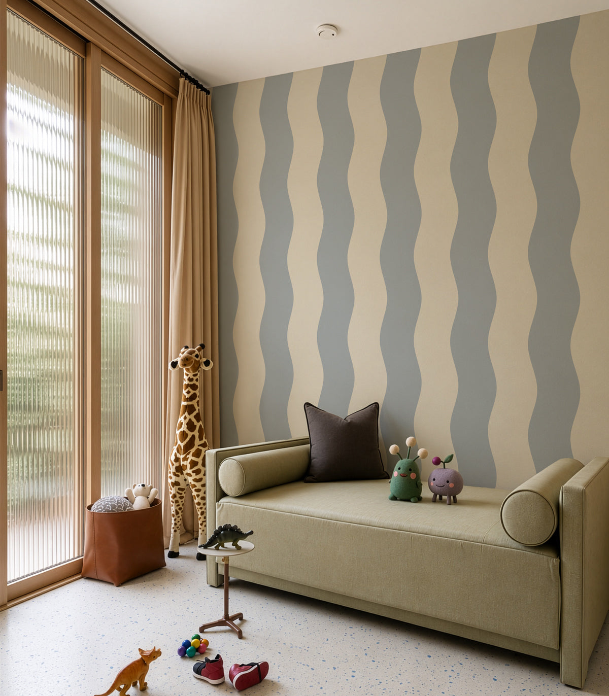 Carta da parati Wave Stripe Athabasca