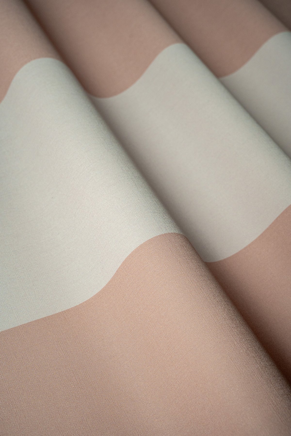 Carta da parati Wide Stripe Play Soft Peach