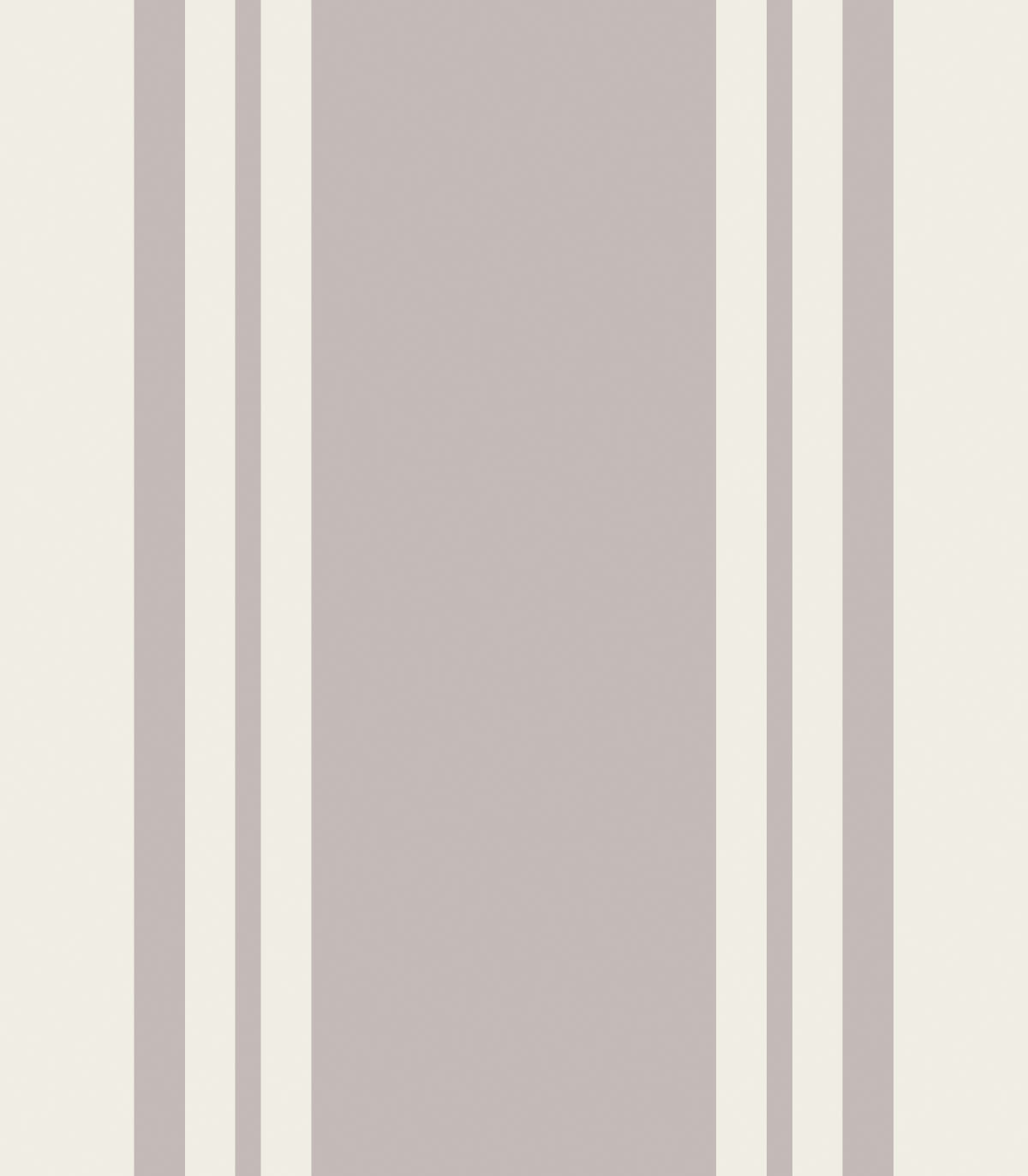 Carta da parati Woven Stripe Stone Taupe