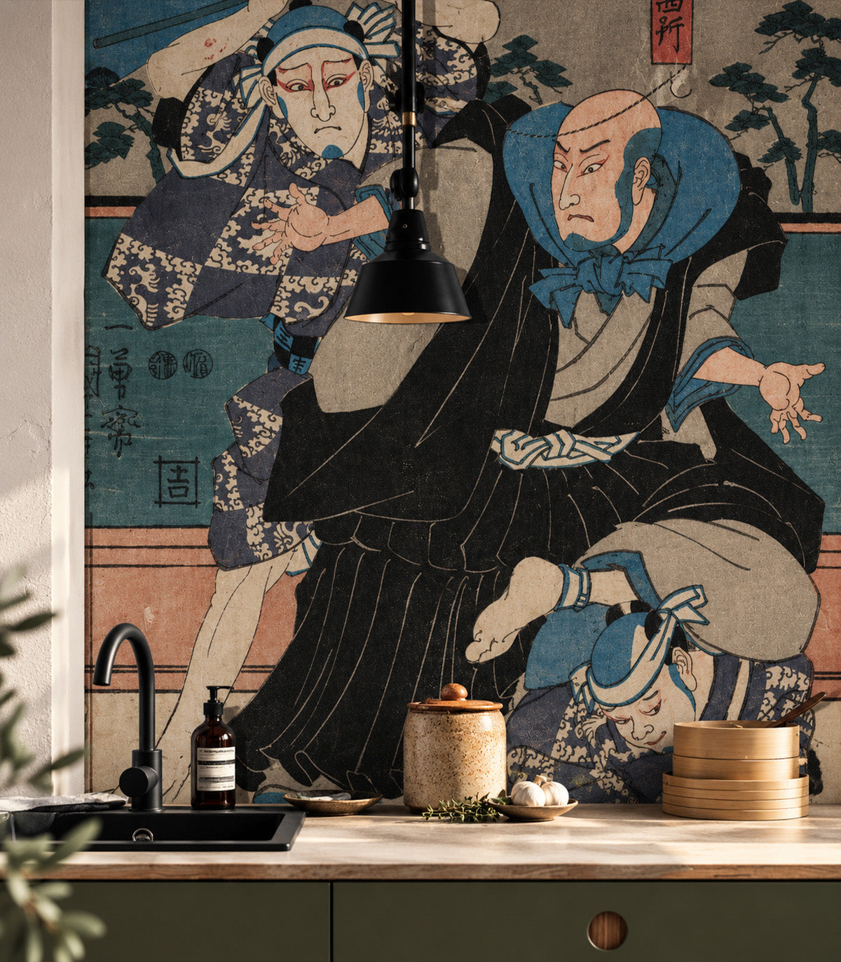 Carta da parati Zen Warriors