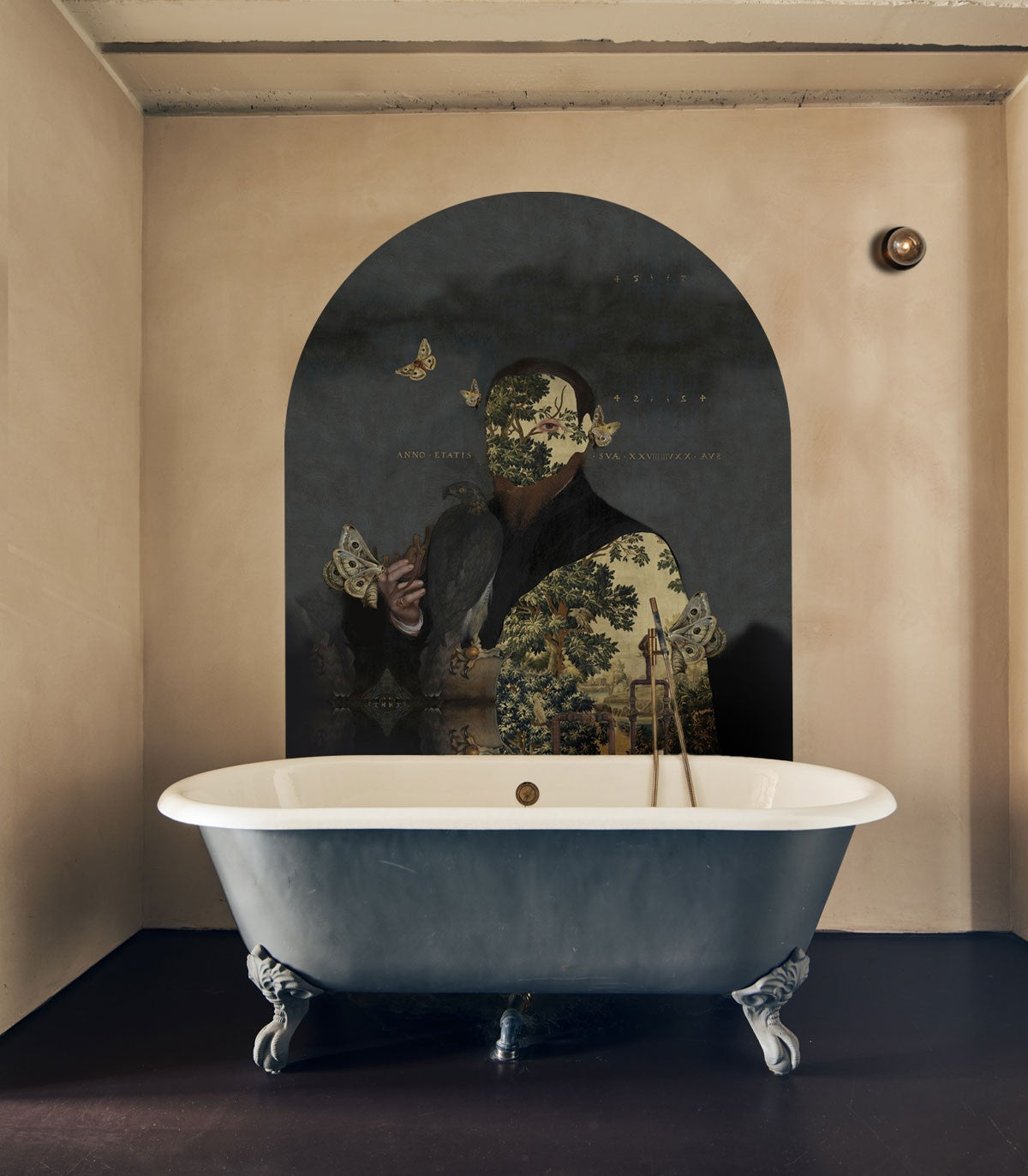 Arch Gentleman Moth - Wallcolors®