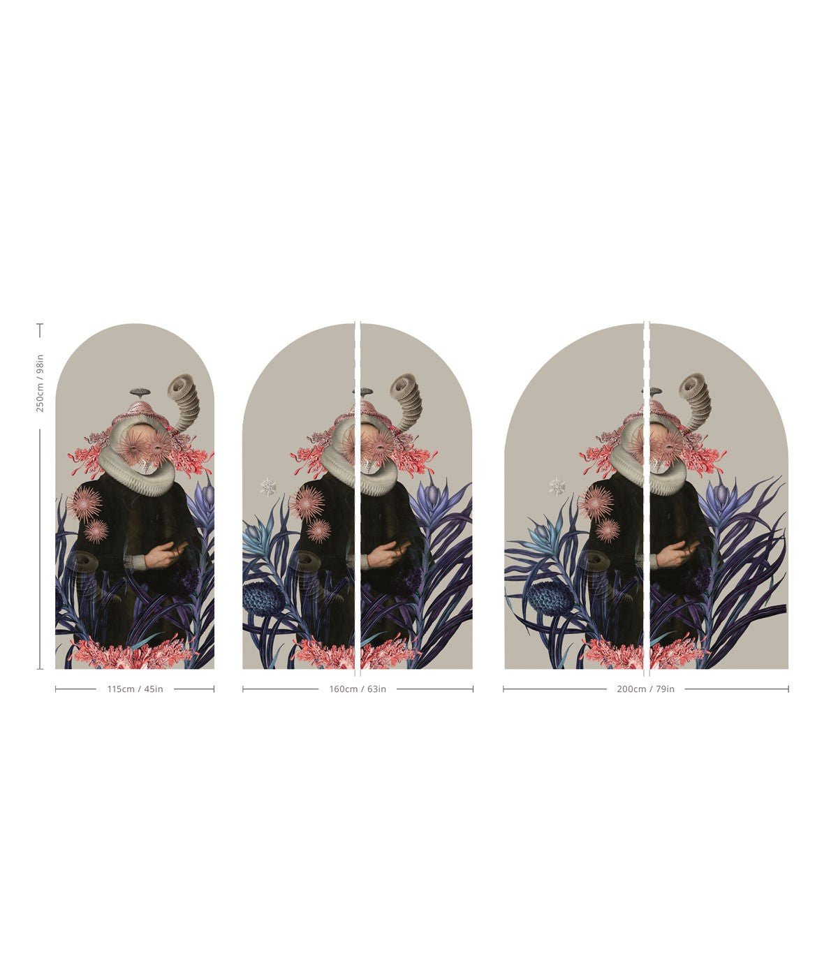 Arch Lady Medusa Beige - Wallcolors®