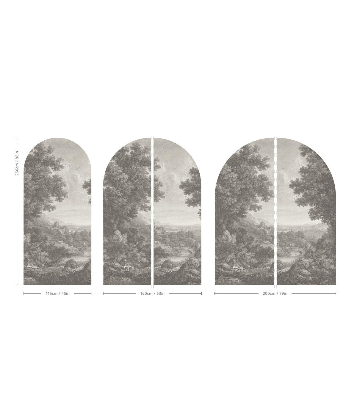 Arch Picturesque Valley of Serenity - Wallcolors®