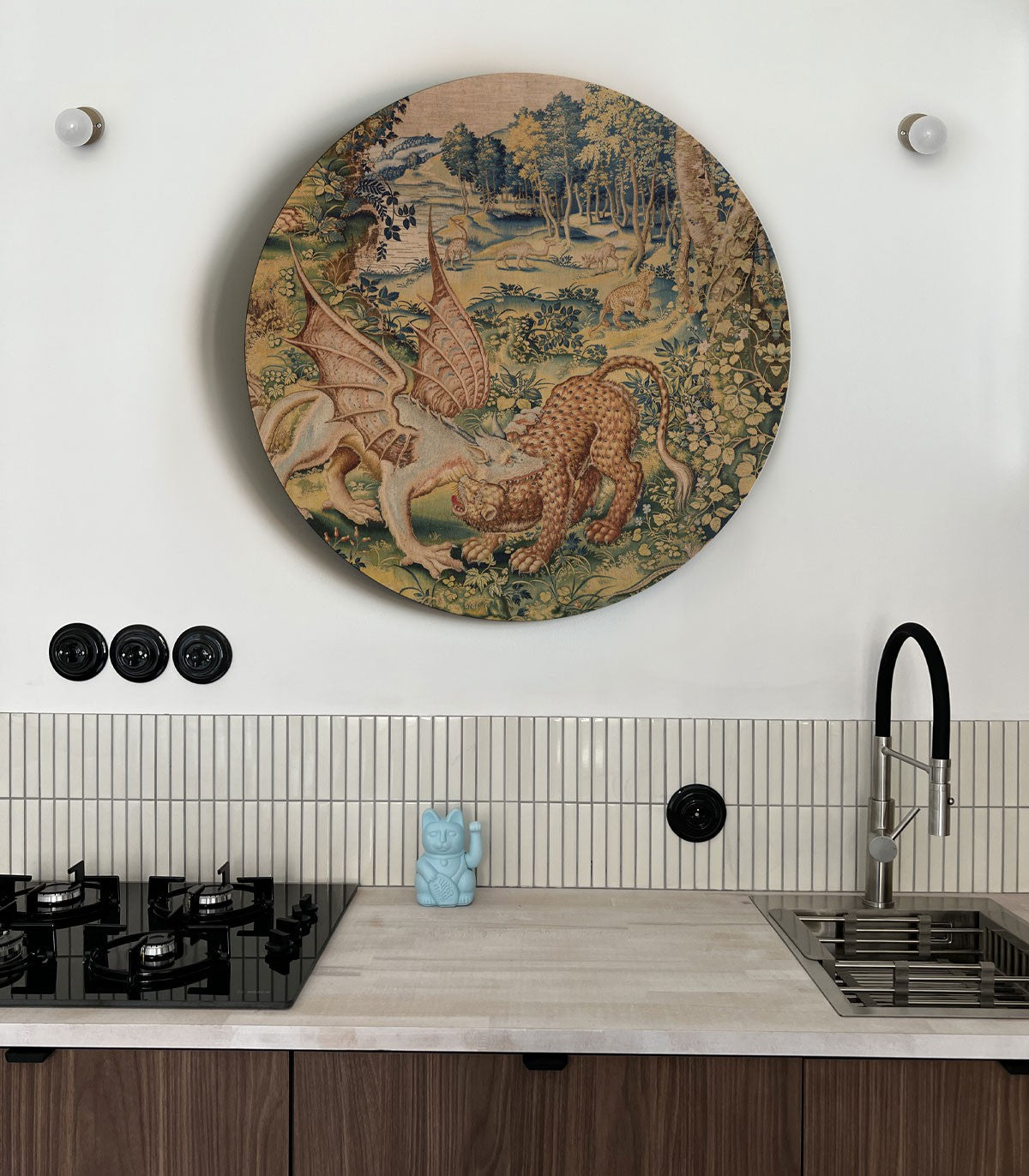 Dots Dragon Arras - Wallcolors®