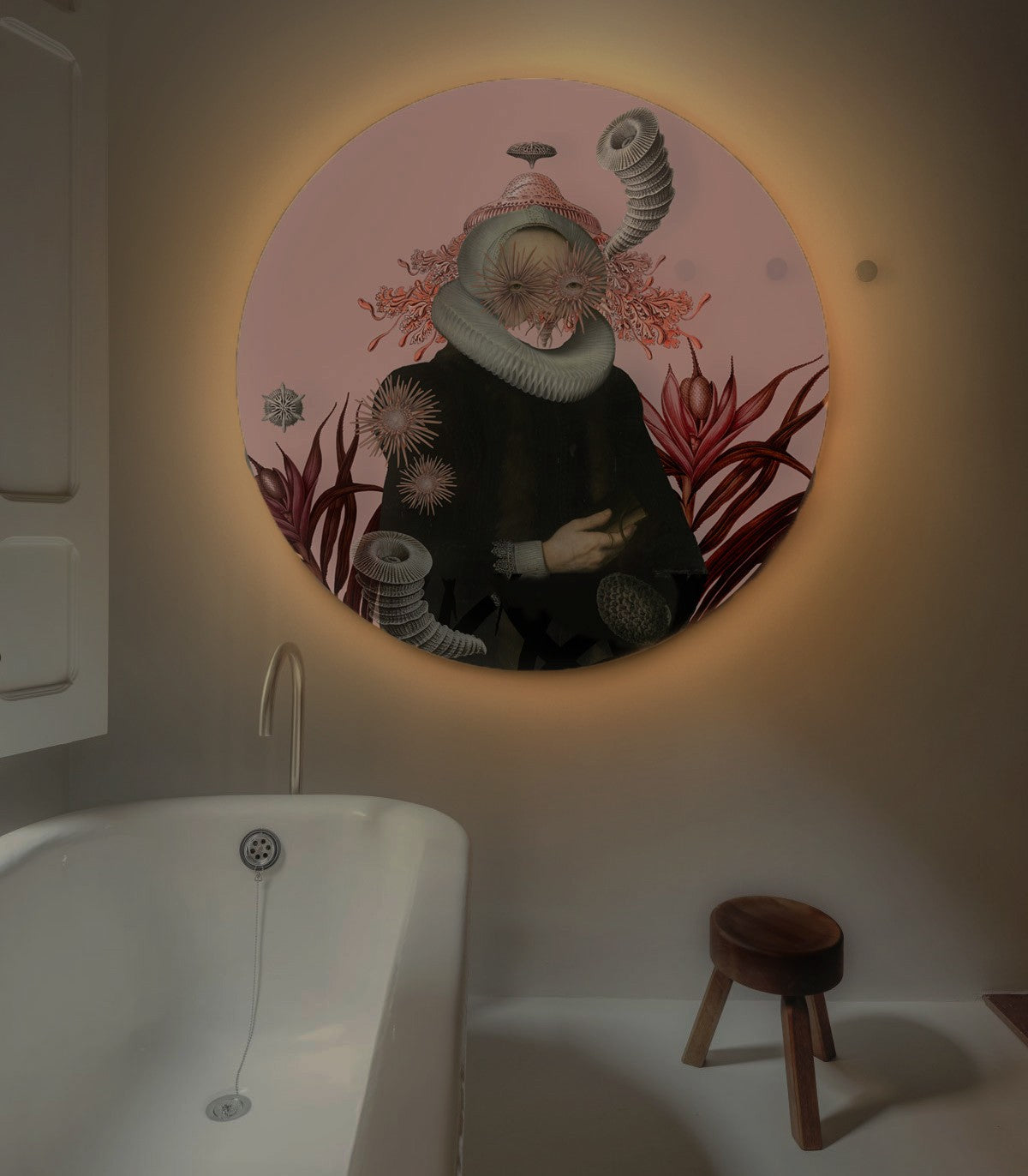 Dots Lighting Lady Medusa Pink