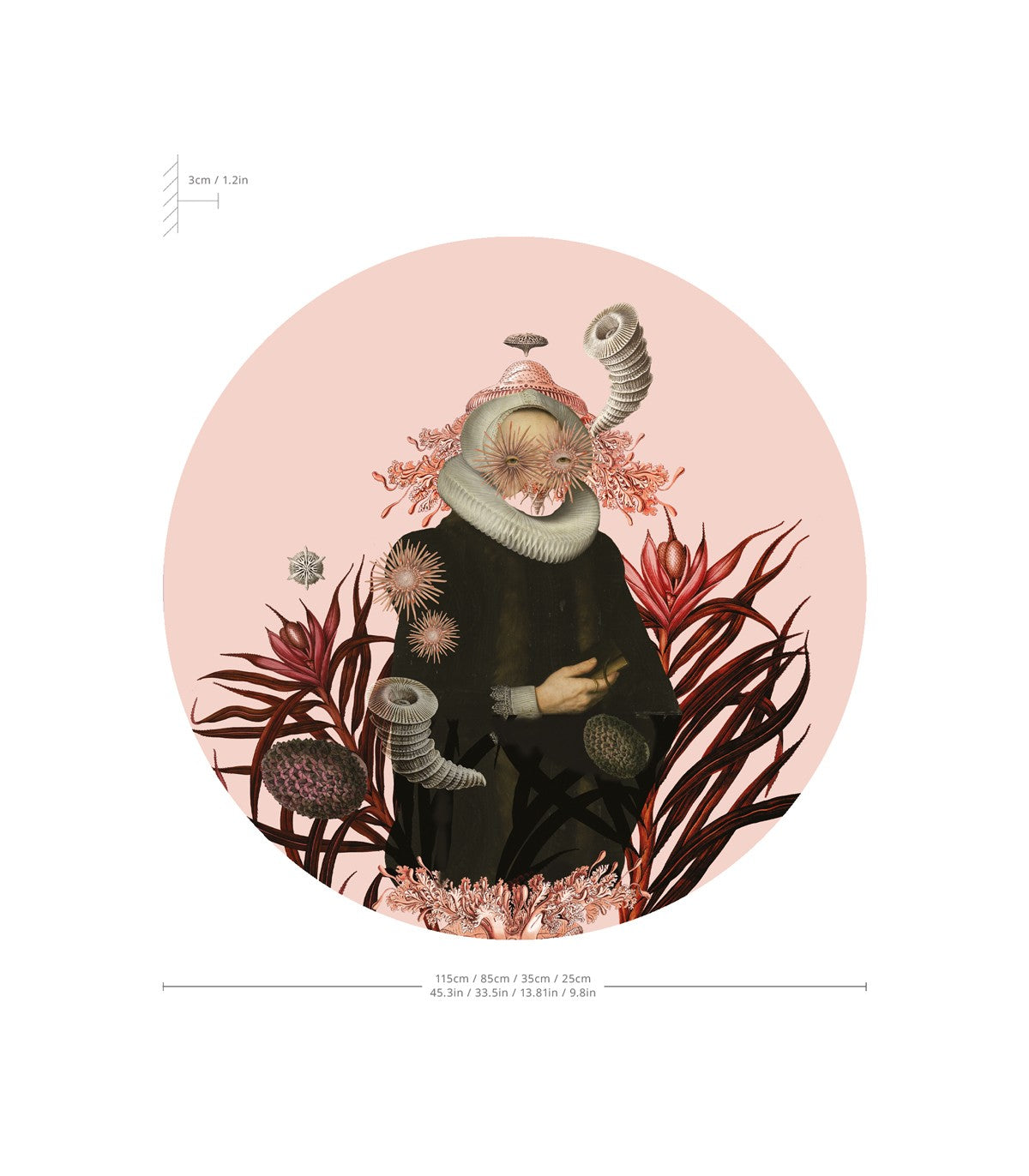 Dots Lighting Lady Medusa Pink