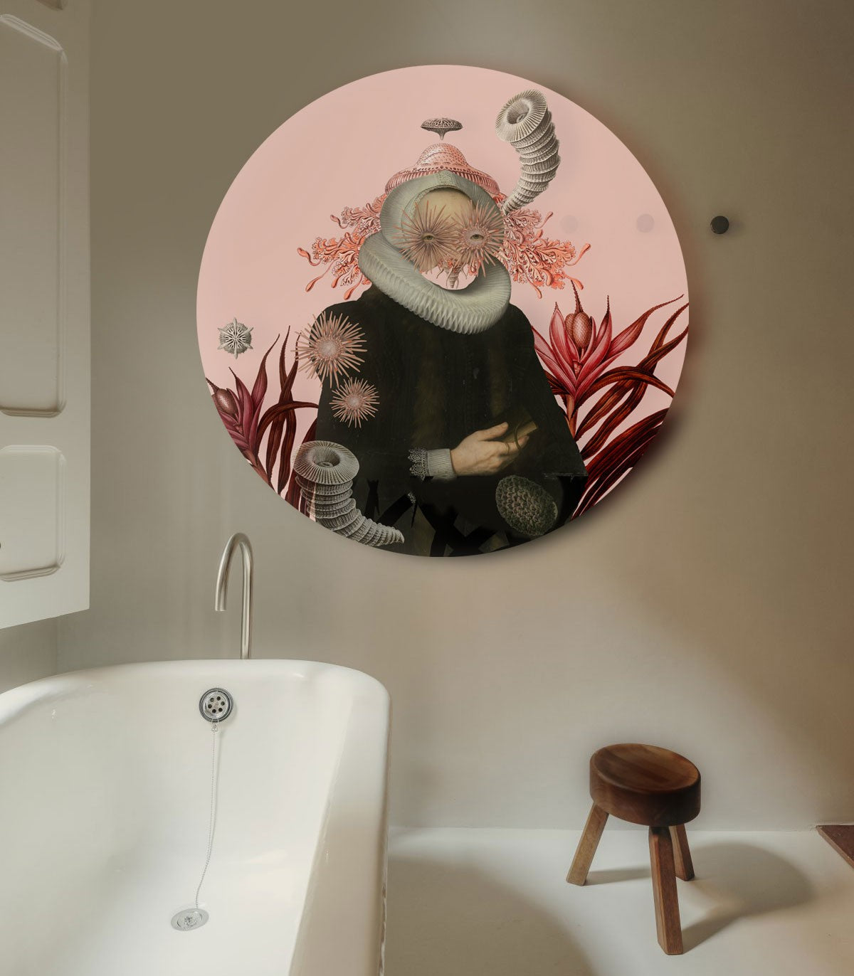 Dots Lighting Lady Medusa Pink