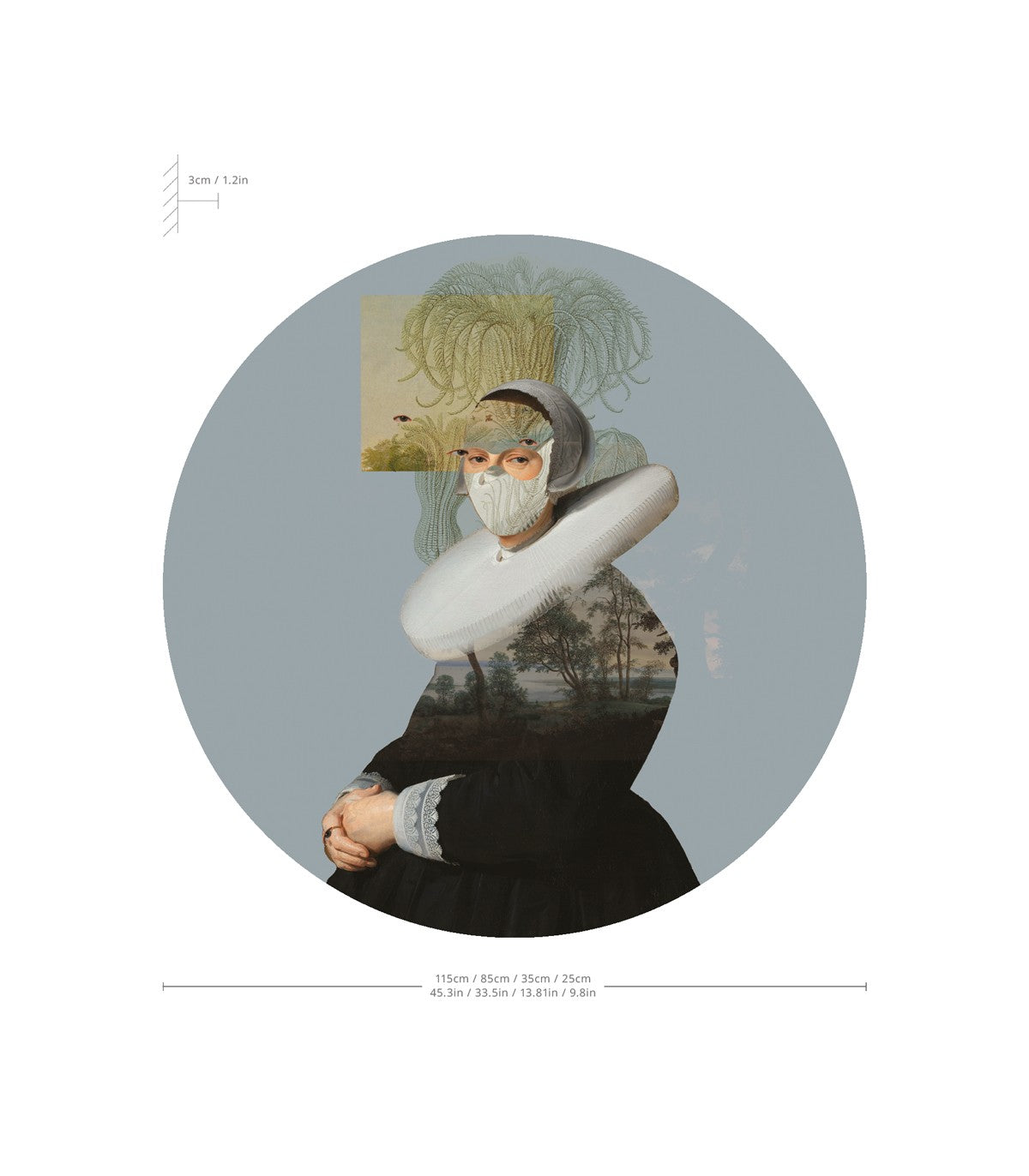 Dots Lighting Landscape Muse Blue