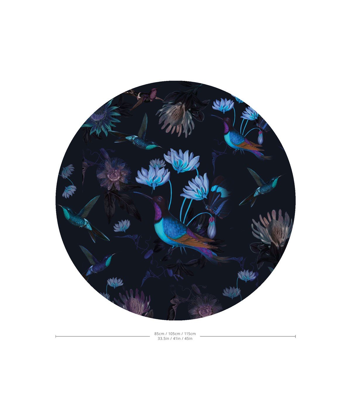 Dots Toxic Hummingbirds - Wallcolors®
