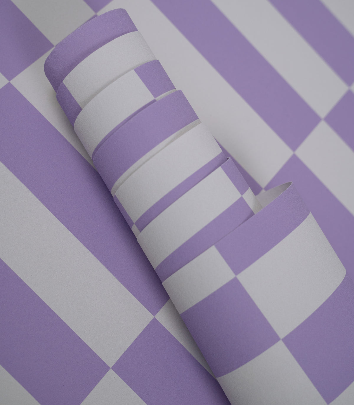 Carta da parati Tetris Stripe Lilac