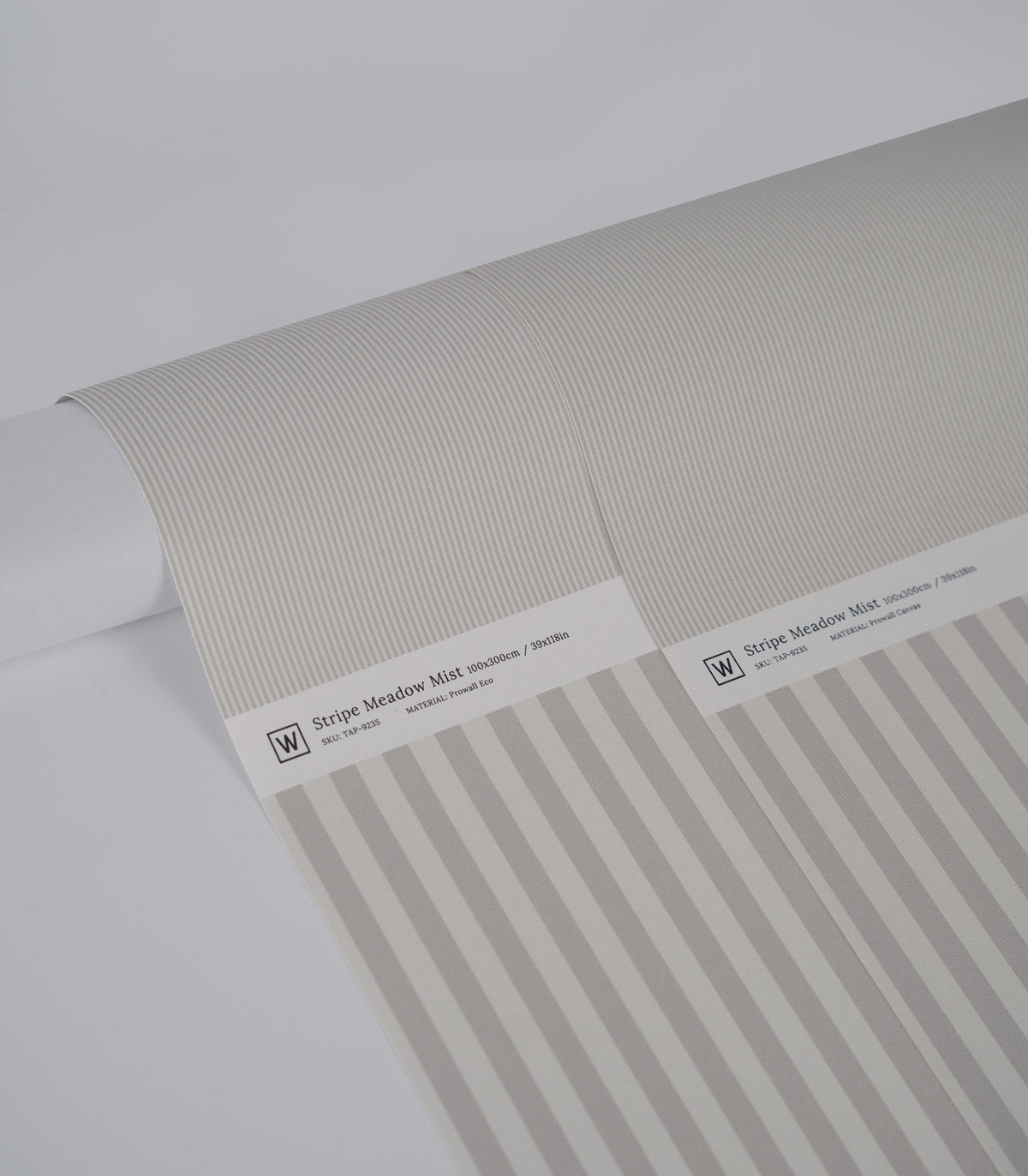 Carta da parati Stripe Meadow Mist