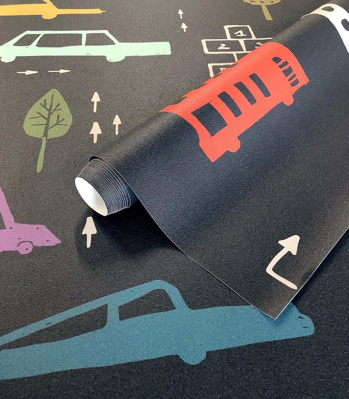 Tapeta Cars Navy Blue