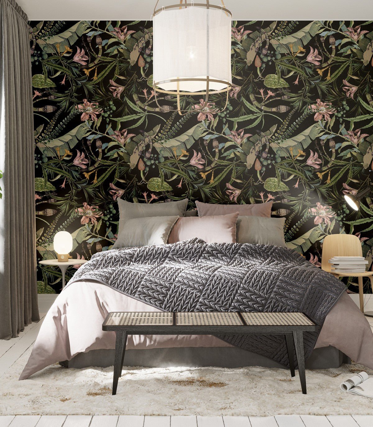 Tapeta Dark Forest - Wallcolors®