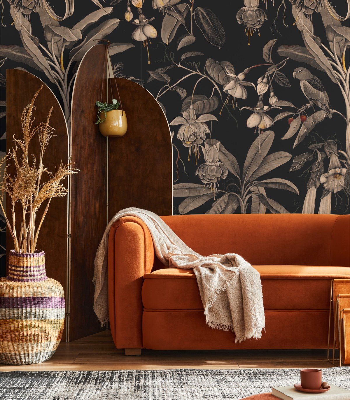 Tapeta Frida sepia - Wallcolors®