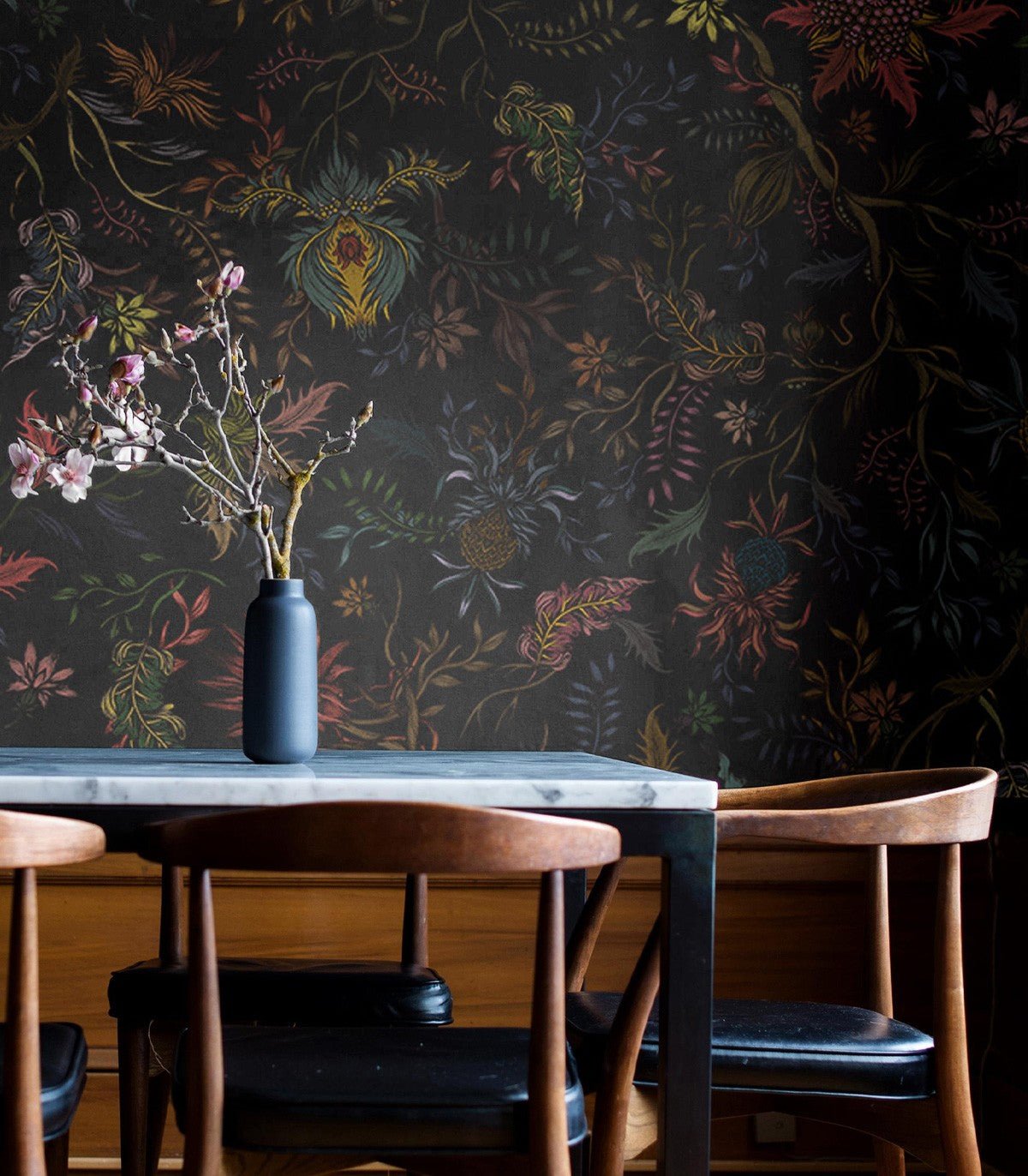 Tapeta Night Flowers - Wallcolors®