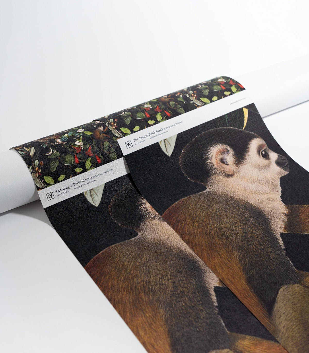 Tapeta The Jungle Book Black - Wallcolors®