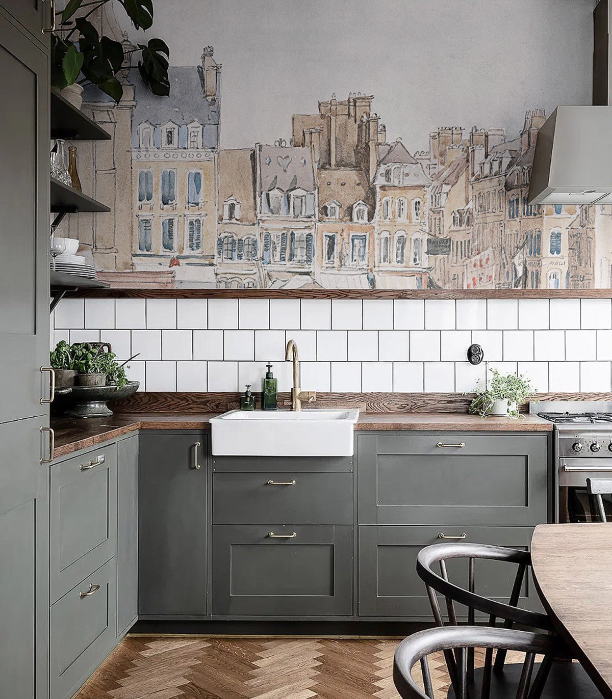 Jaka tapeta do kuchni zamiast płytek i jak stworzyć spójną, nowoczesną aranżację - Wallcolors®