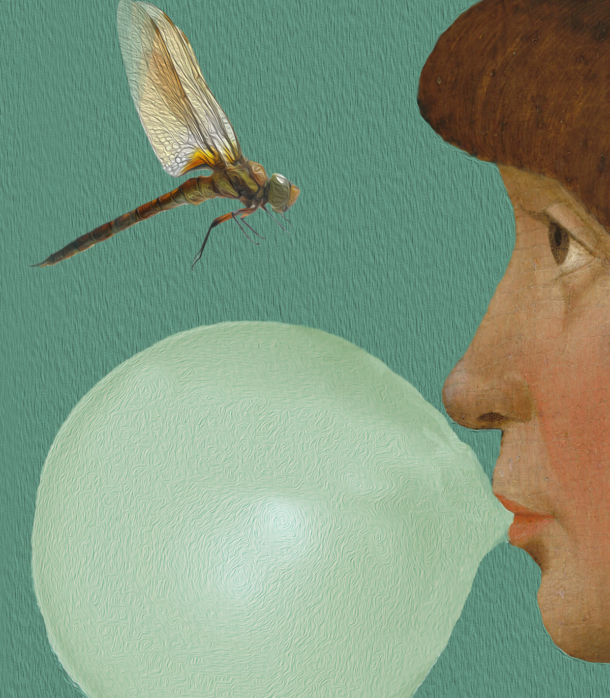 Dots Boy and Dragonfly