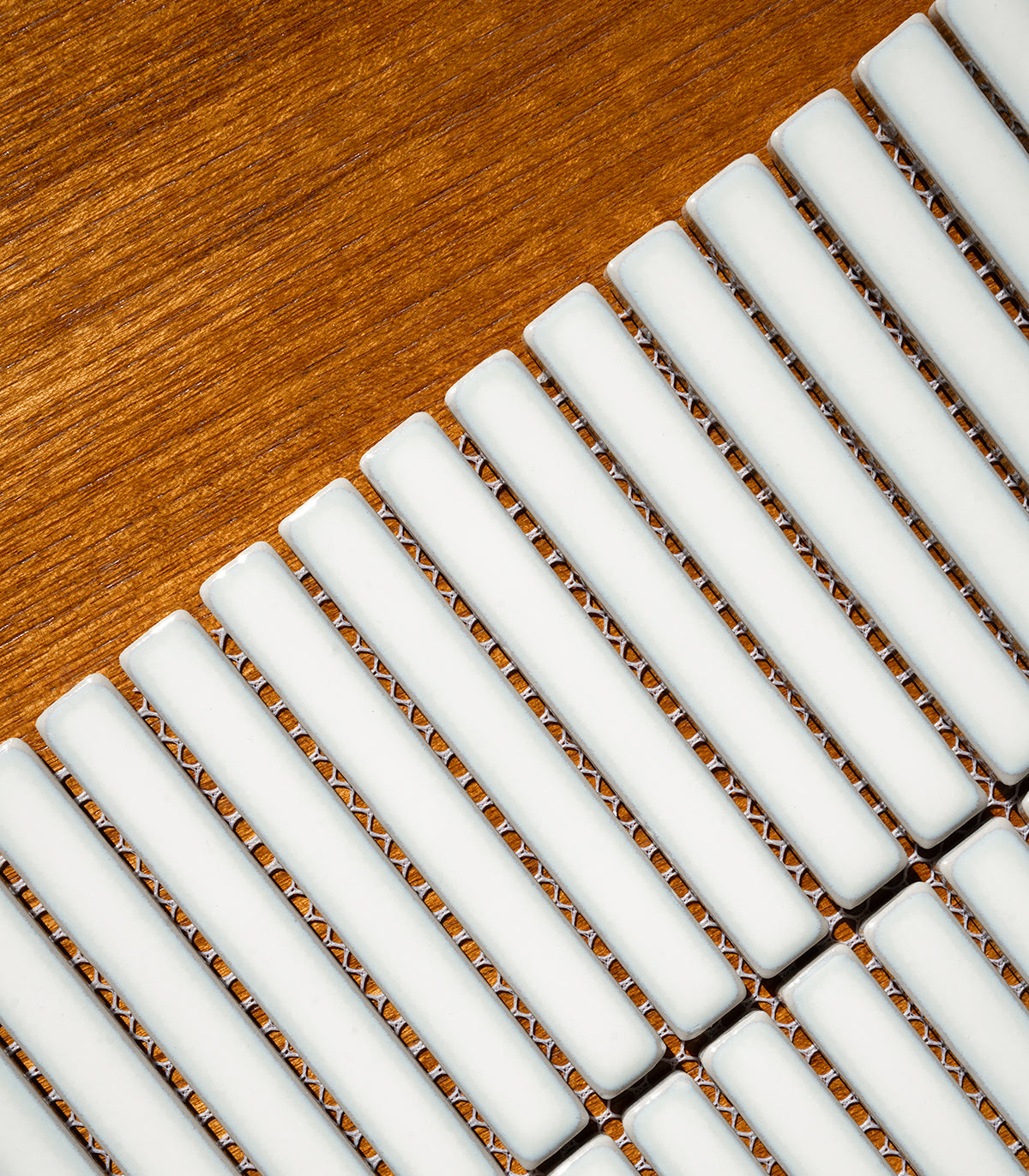 Mozaika mini piano white gloss