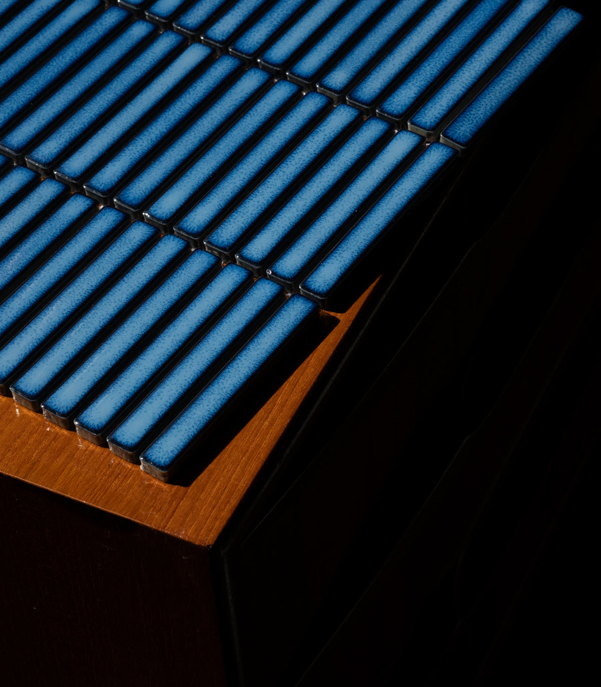 Mozaika mini piano deep blue