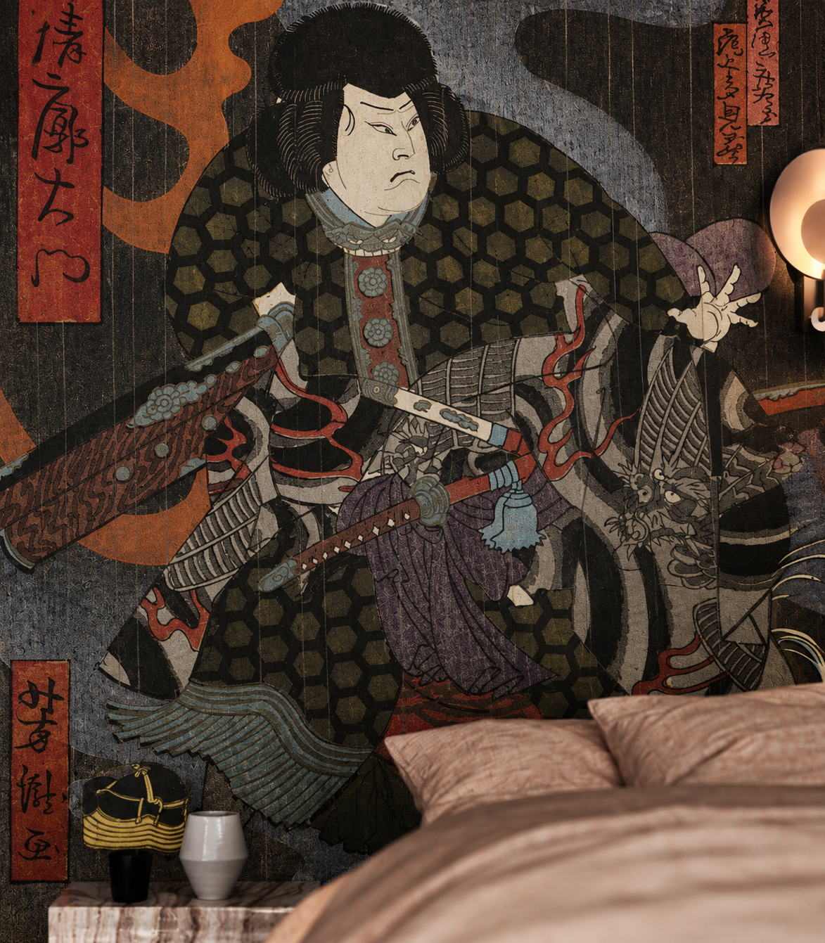 Carta da parati Midnight Warrior