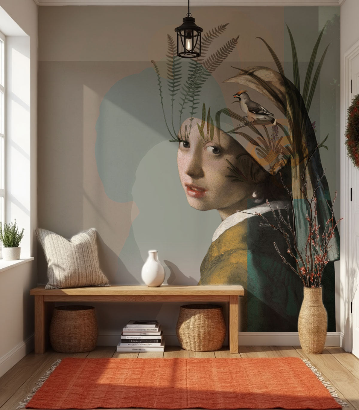 Tapeta Nature girl with the pearl