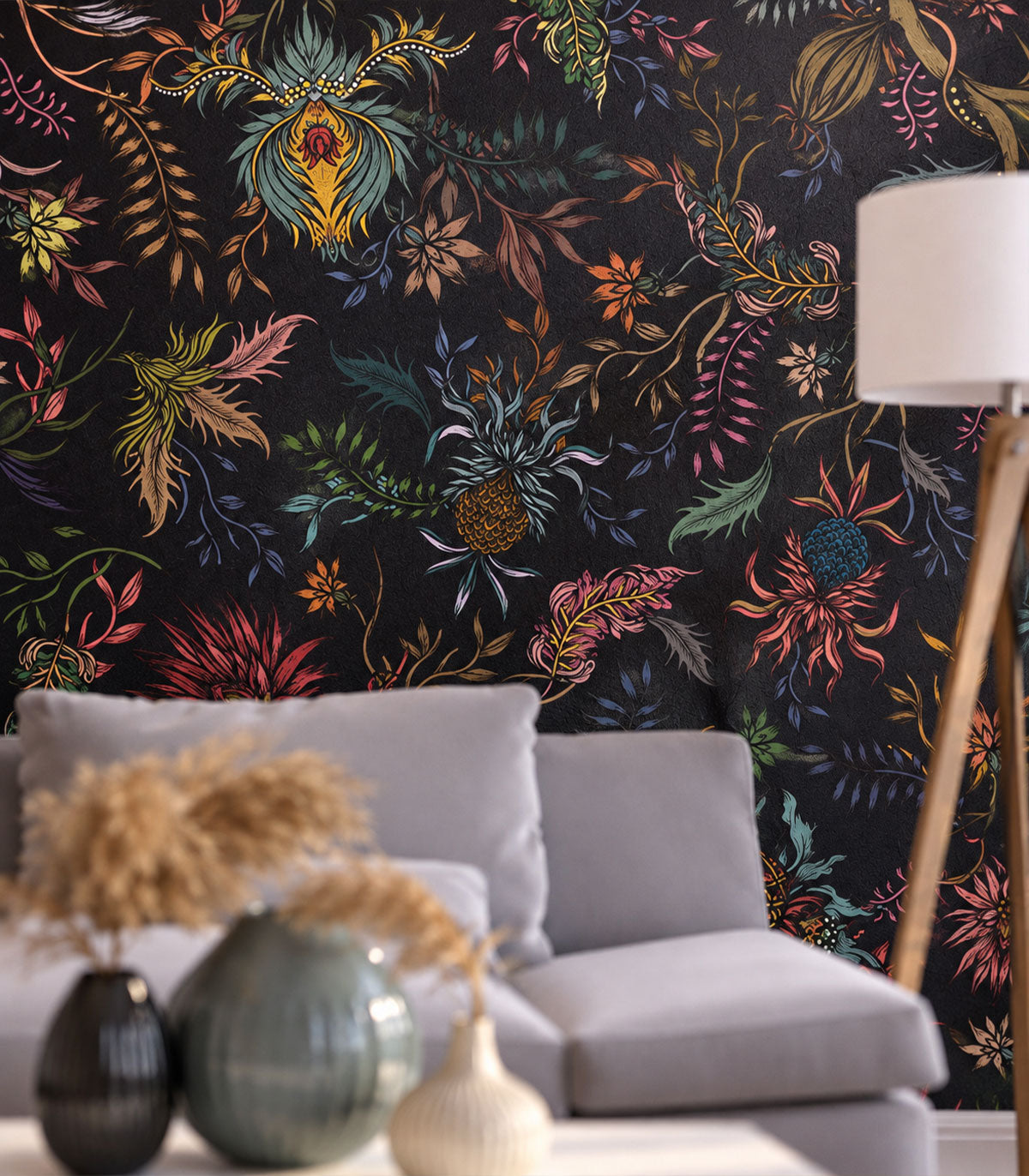 Carta da parati Night Flowers