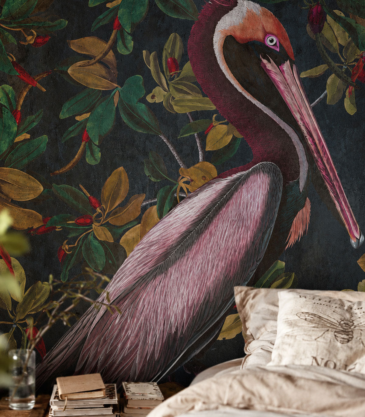 Carta da parati Night Pelicans