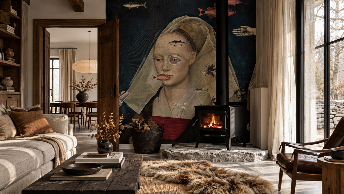 Carta da parati Nordic lady