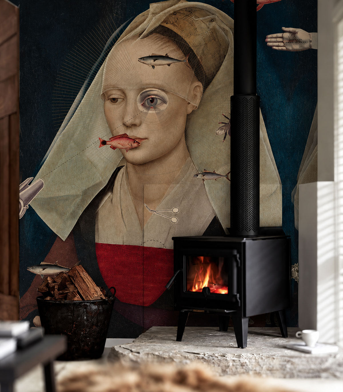 Carta da parati Nordic lady